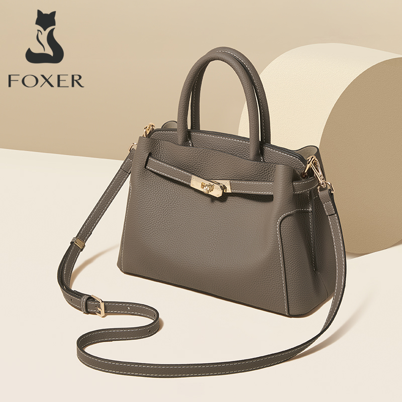 Women'S Bags Jacquemus - FOXER Genuine Leather Women's Handbag Luxury
