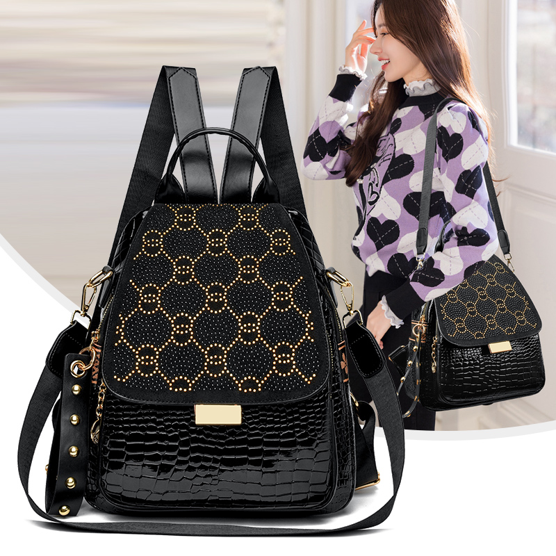 Women'S Bags Jacquemus - Luxury Oil Wax Leather Backpack for