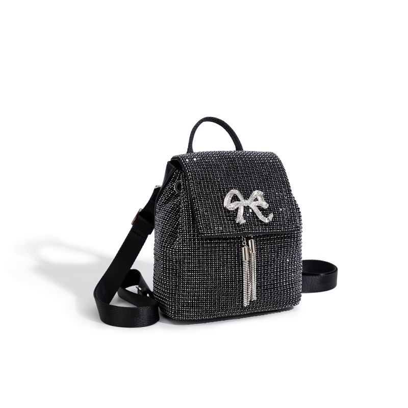 Women Handheld Bags - Women's Rhinestone Trendy Dinner Bags Diamond