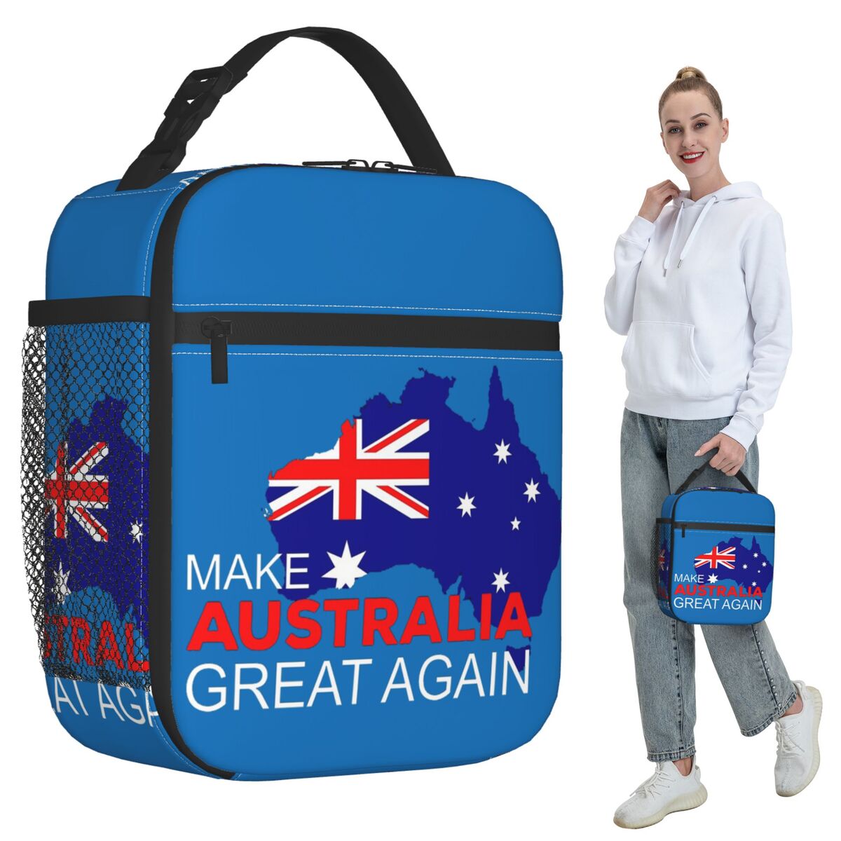 Women Bags Australia - Make Australia Great Again Insulated Lunch