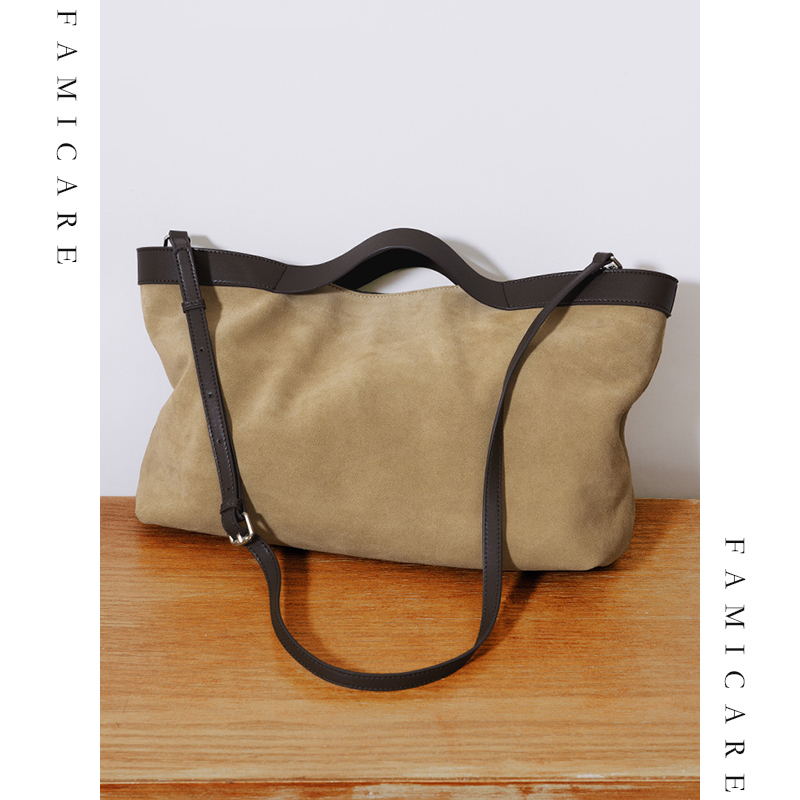 2025 Fall Winter New Suede Lea - Women Handheld Bags recension och pris