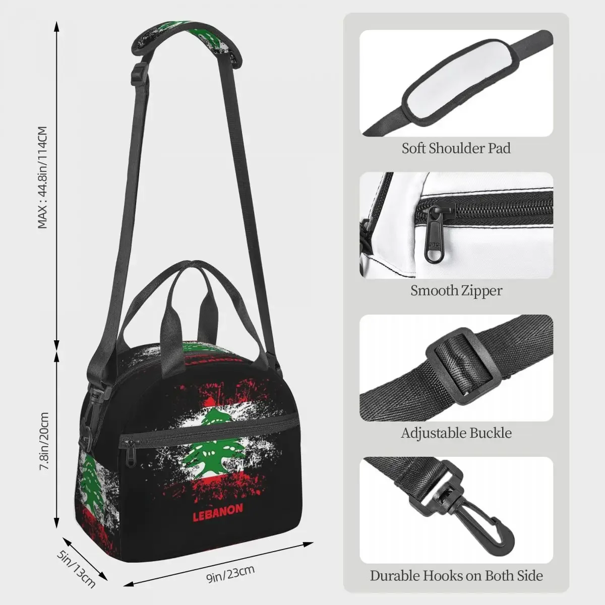 Lebanon Watercolor Lebanon Fla - Women Bags Lebanon recension och pris