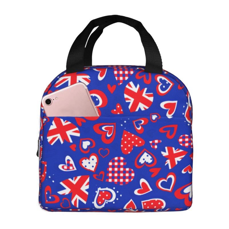 Flag Of The UK Insulated Lunch - Women Bags In Uk recension och pris