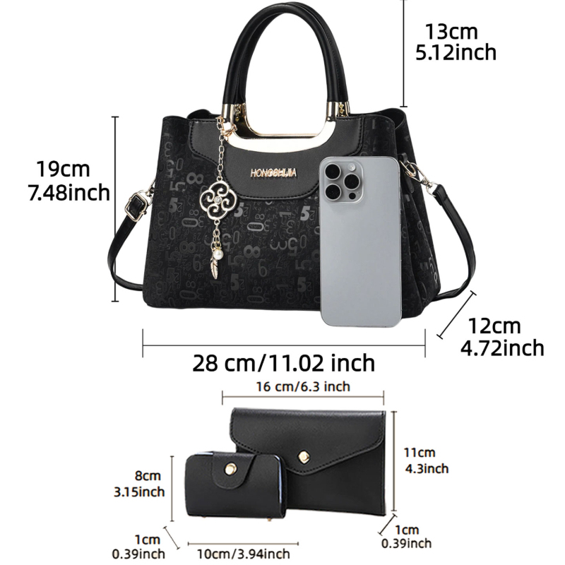3-piece Fashion Women's Handba - Women'S Bags Handbags recension och pris
