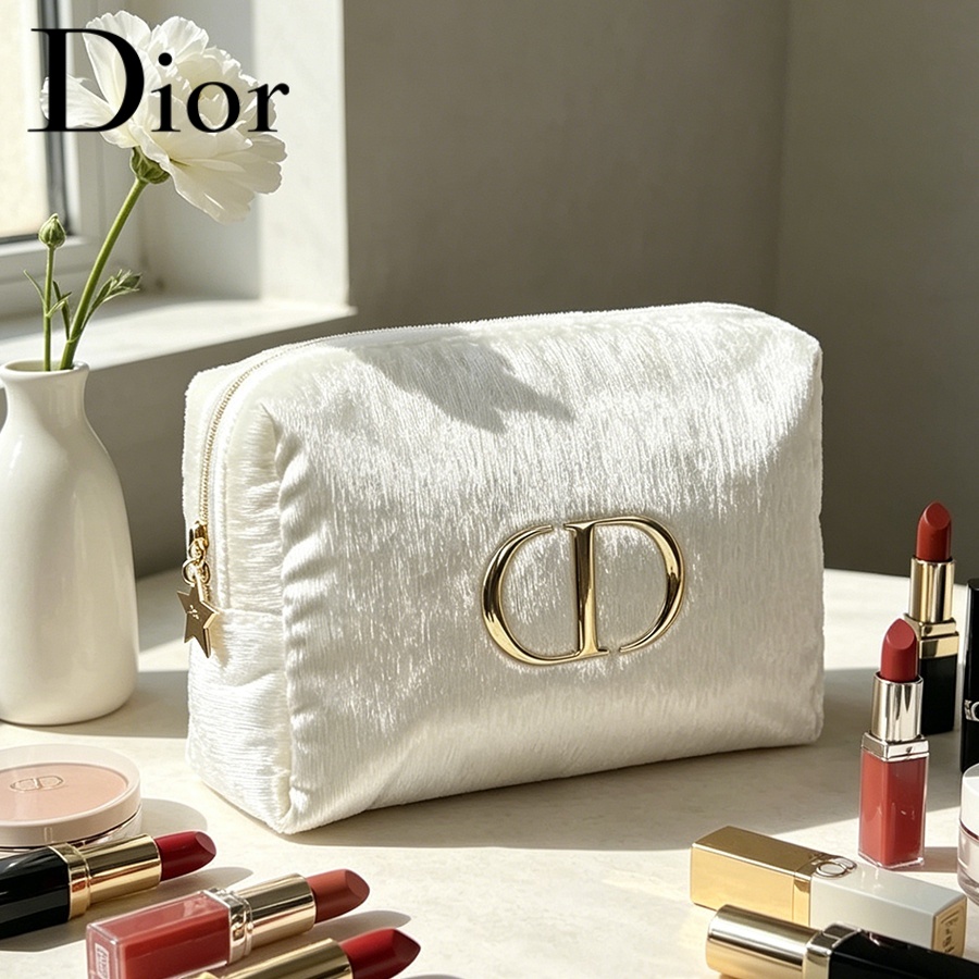 Dior’s Bag White Velvet Travel - Women Bags White recension och pris