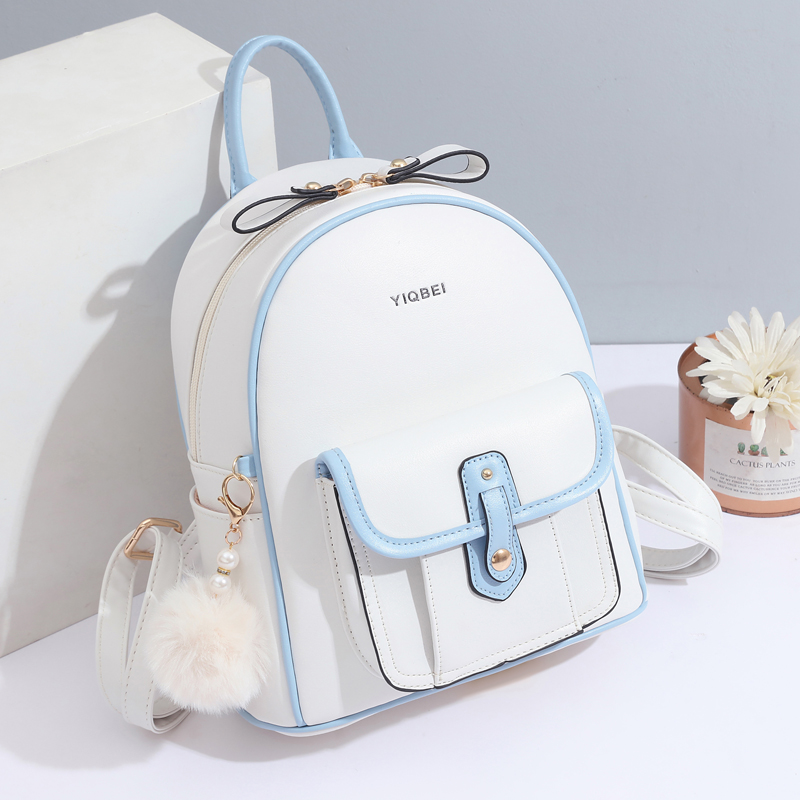 Stylish solid color texture wo - Women Bags White recension och pris