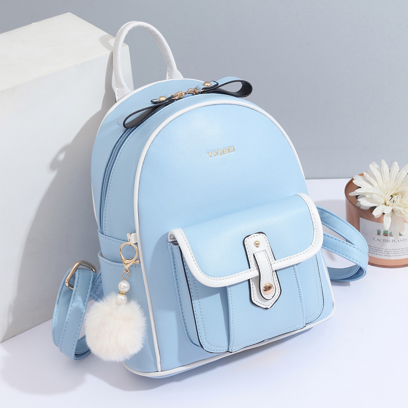 Stylish solid color texture wo - Women Bags White recension och pris