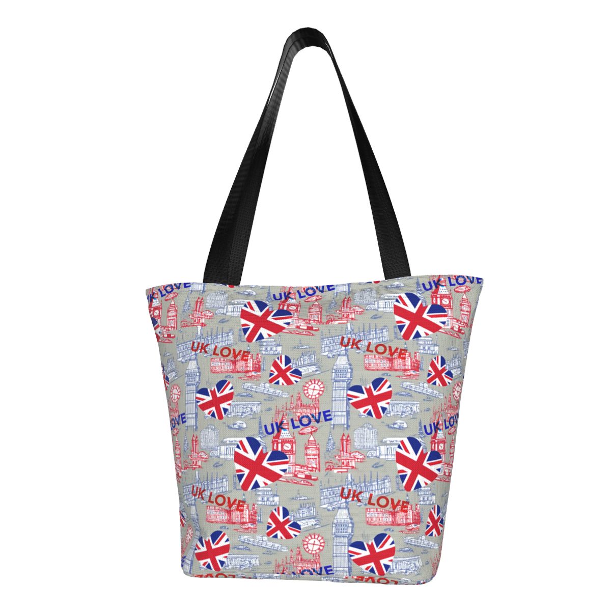 Custom Flag Of The UK Love Gro - Women Bags In Uk recension och pris