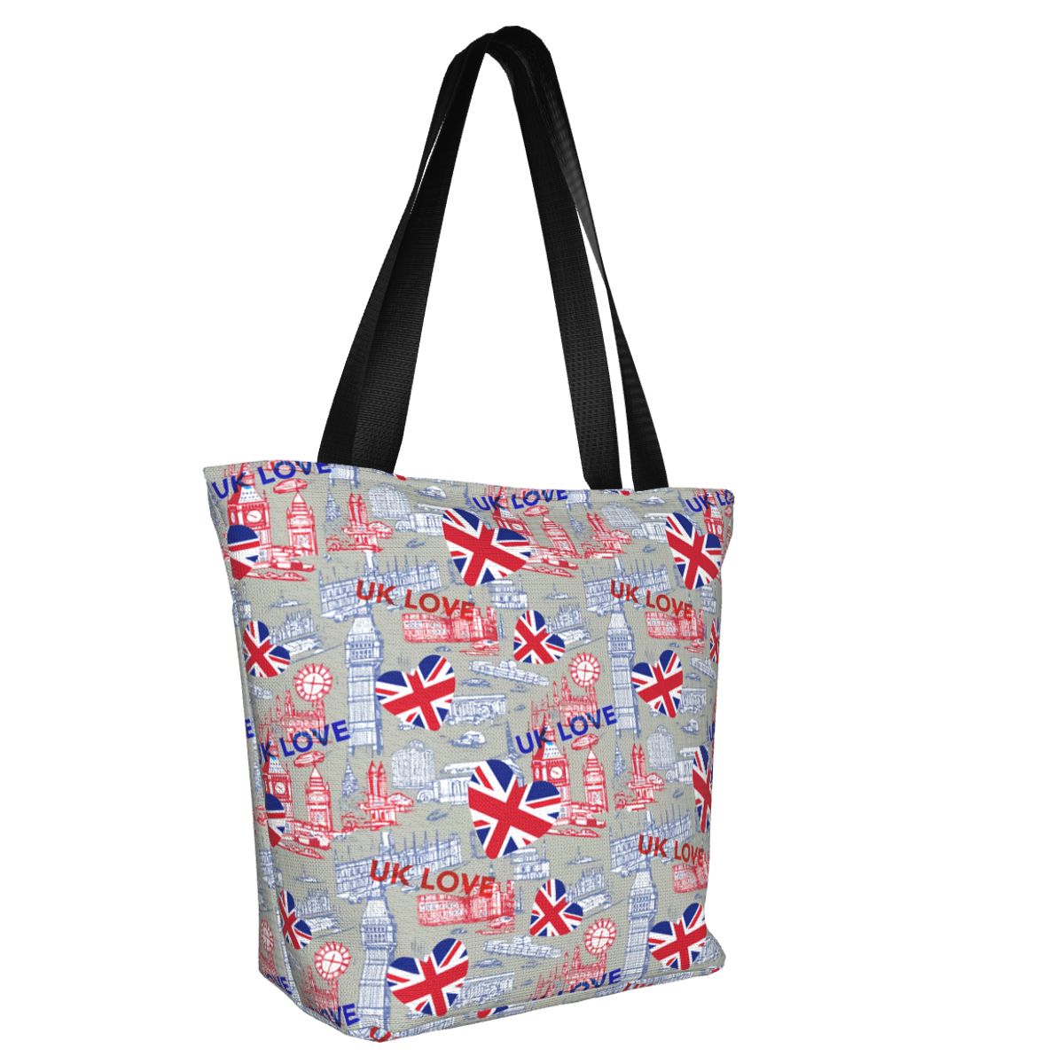 Custom Flag Of The UK Love Gro - Women Bags In Uk recension och pris