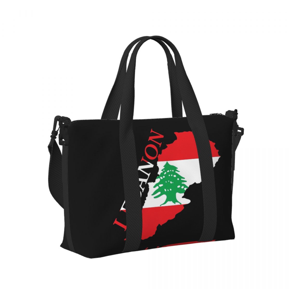 Custom Lebanon Flag Map Beach  - Women Bags Lebanon recension och pris