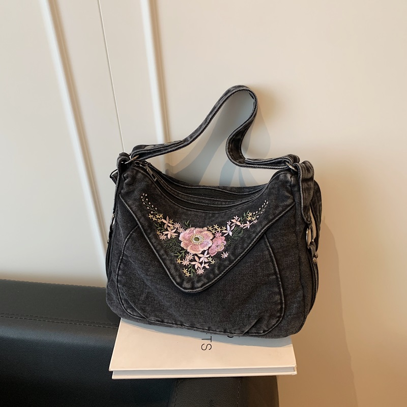 Vintage Denim Crossbody Should - Women Bags Jeans recension och pris