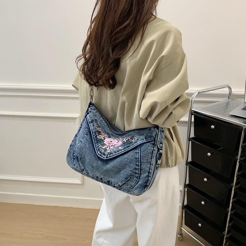 Vintage Denim Crossbody Should - Women Bags Jeans recension och pris