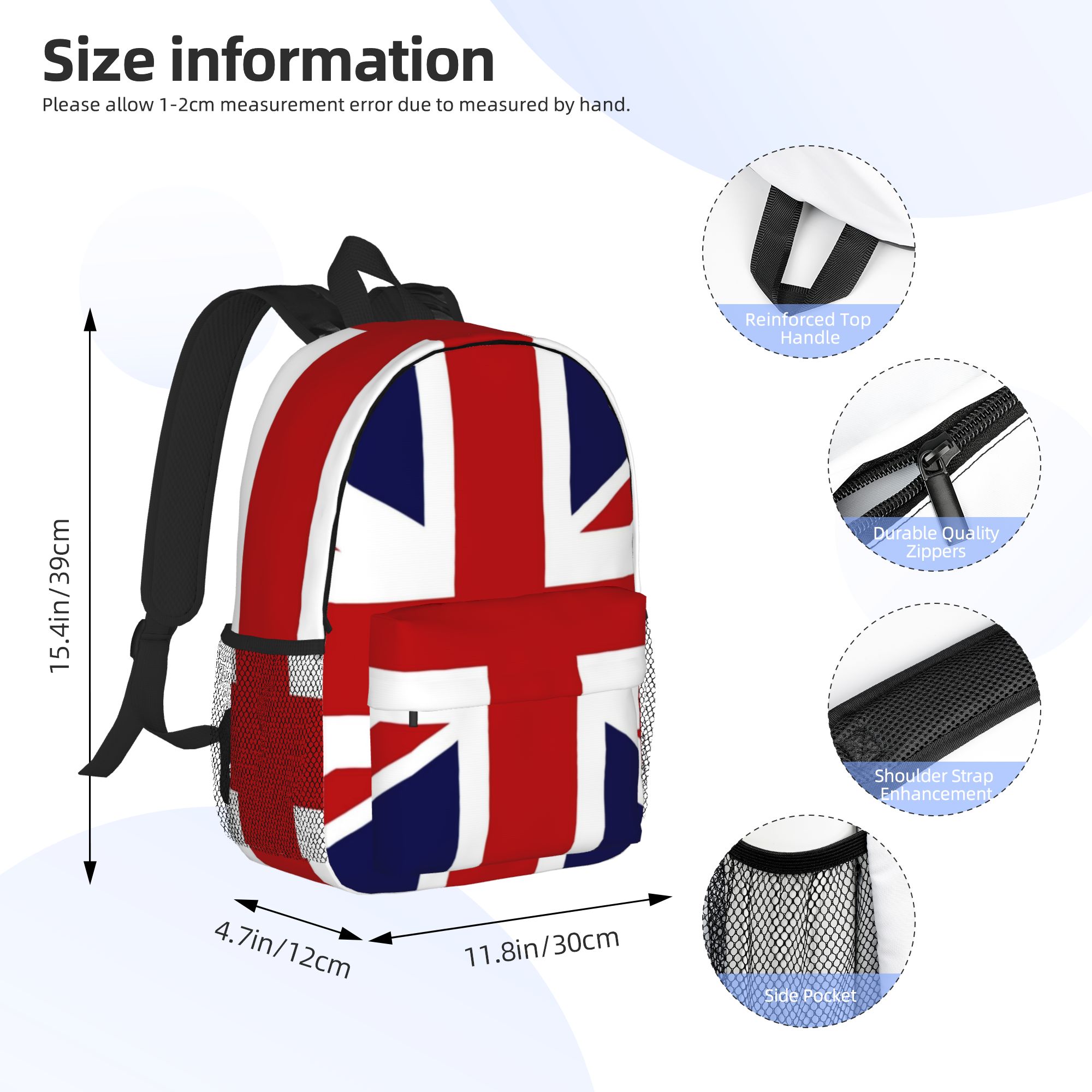 Union Jack Flag Of The UK Back - Women Bags In Uk recension och pris