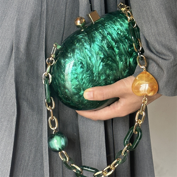 Banquet New Acrylic Clutch Bag - Women Bags Green recension och pris