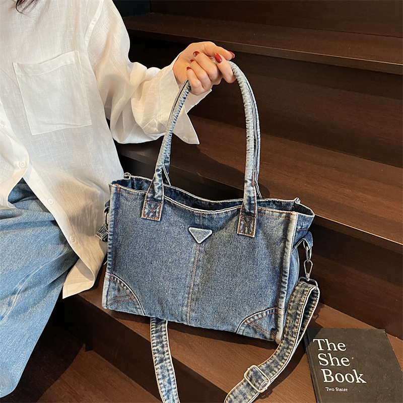 Vintage Denim Shoulder Bag Wom - Women Bags Jeans recension och pris