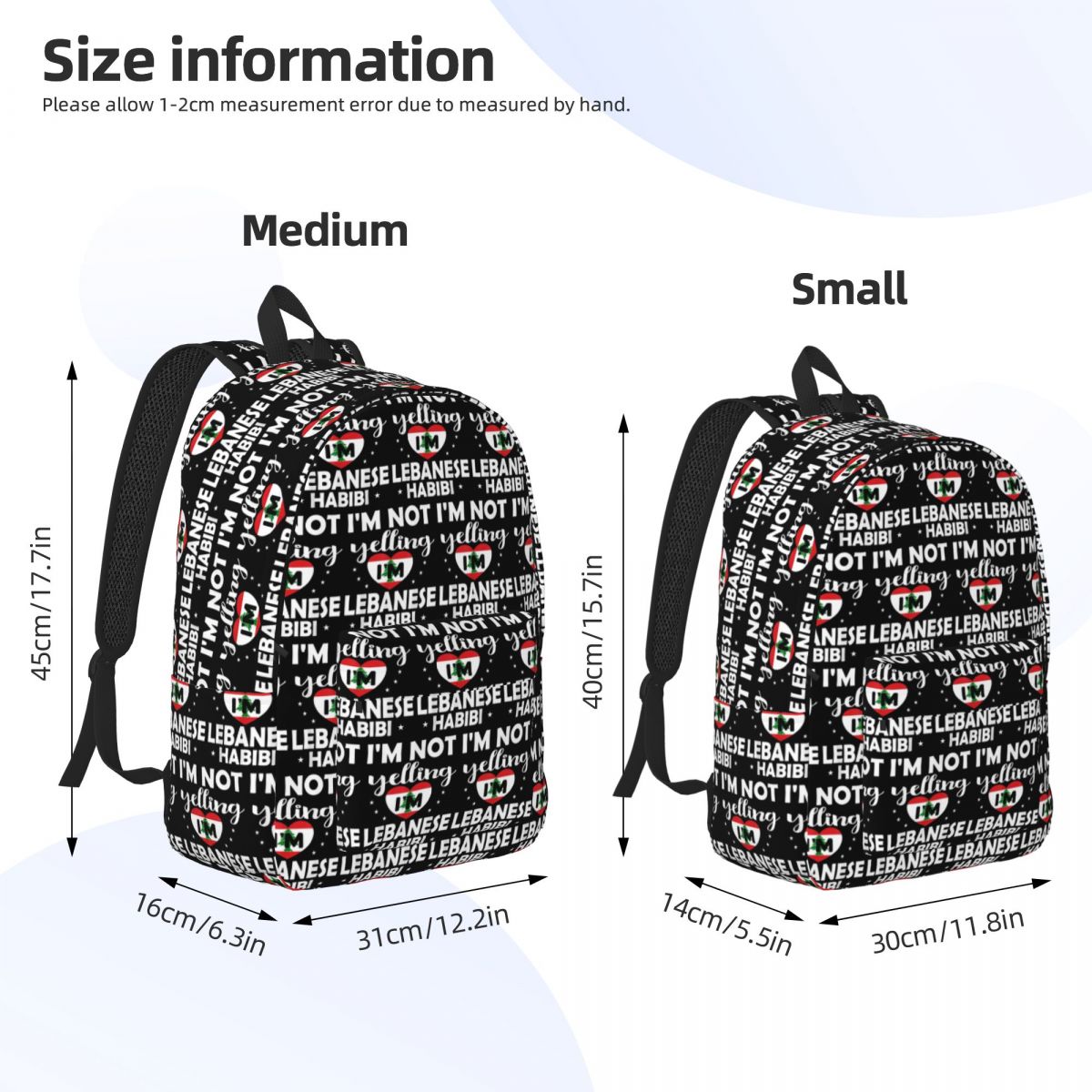 Lebanese Flag Lebanon Heritage - Women Bags Lebanon recension och pris