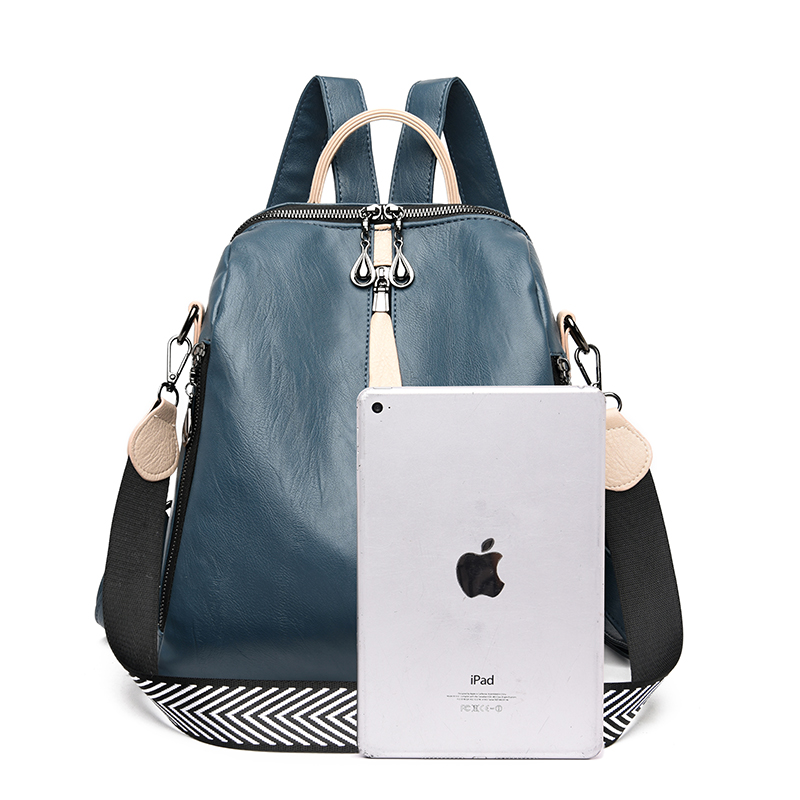 Fashion Backpack Women Soft Le - Women Bags White recension och pris