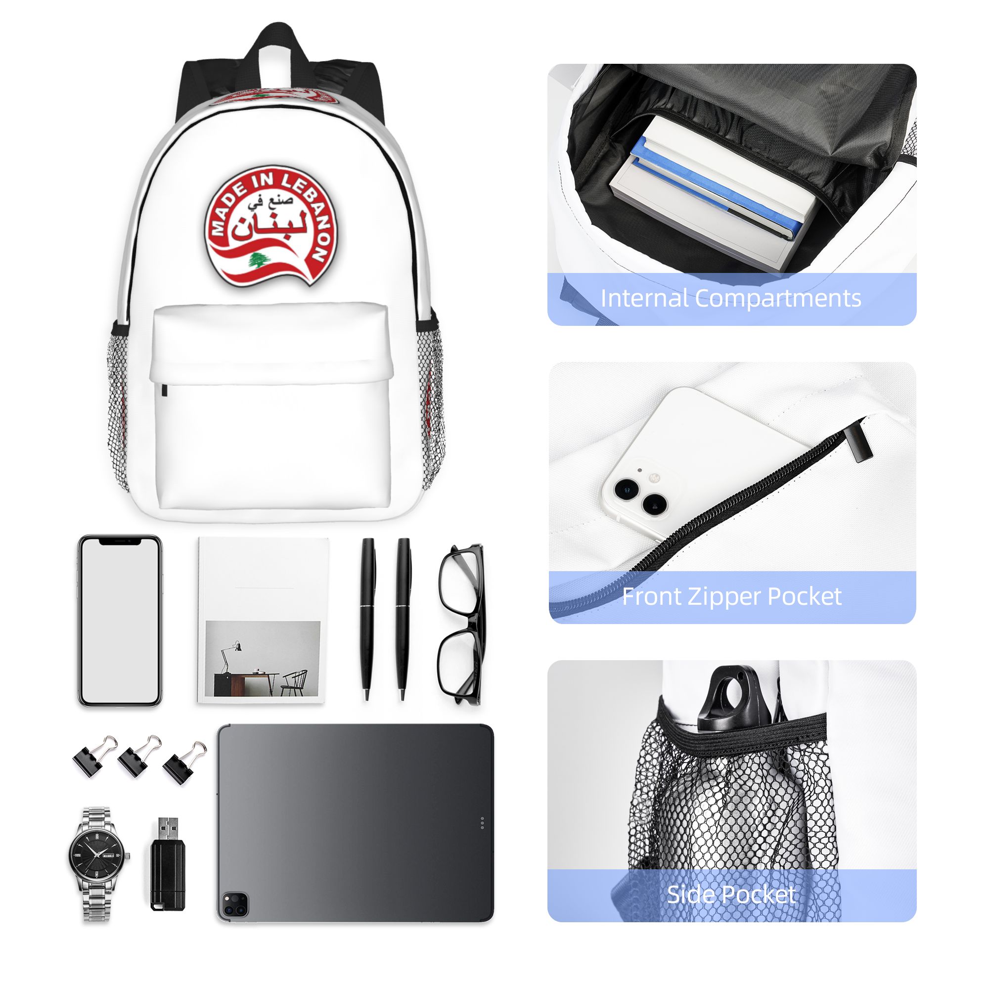 Lebanon Watercolor Lebanon Fla - Women Bags Lebanon recension och pris