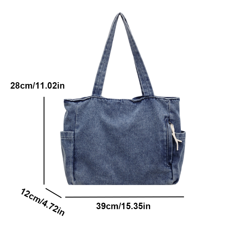 New Washed Denim Casual Women  - Women Bags Jeans recension och pris