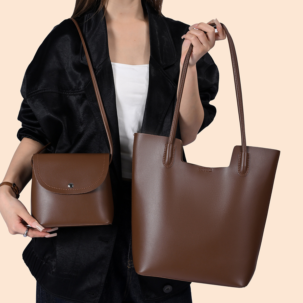PU Leather Shoulder Bags for W - Women'S Bags Handbags recension och pris