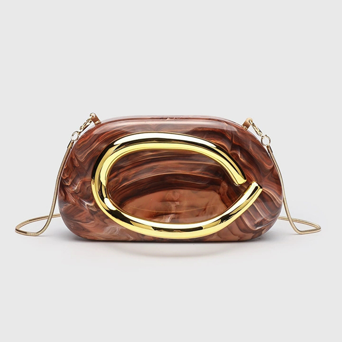 Women Acrylic Metal Handle Han - Women Handheld Bags recension och pris