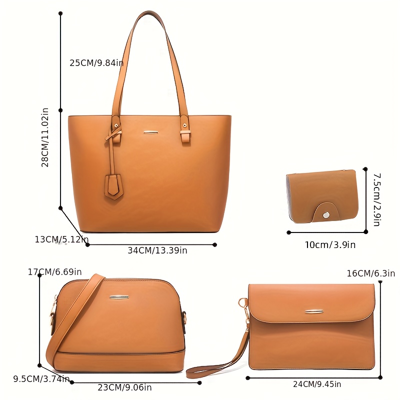 4pcs Fashion Women's Bag Sets  - Women'S Bags Handbags recension och pris