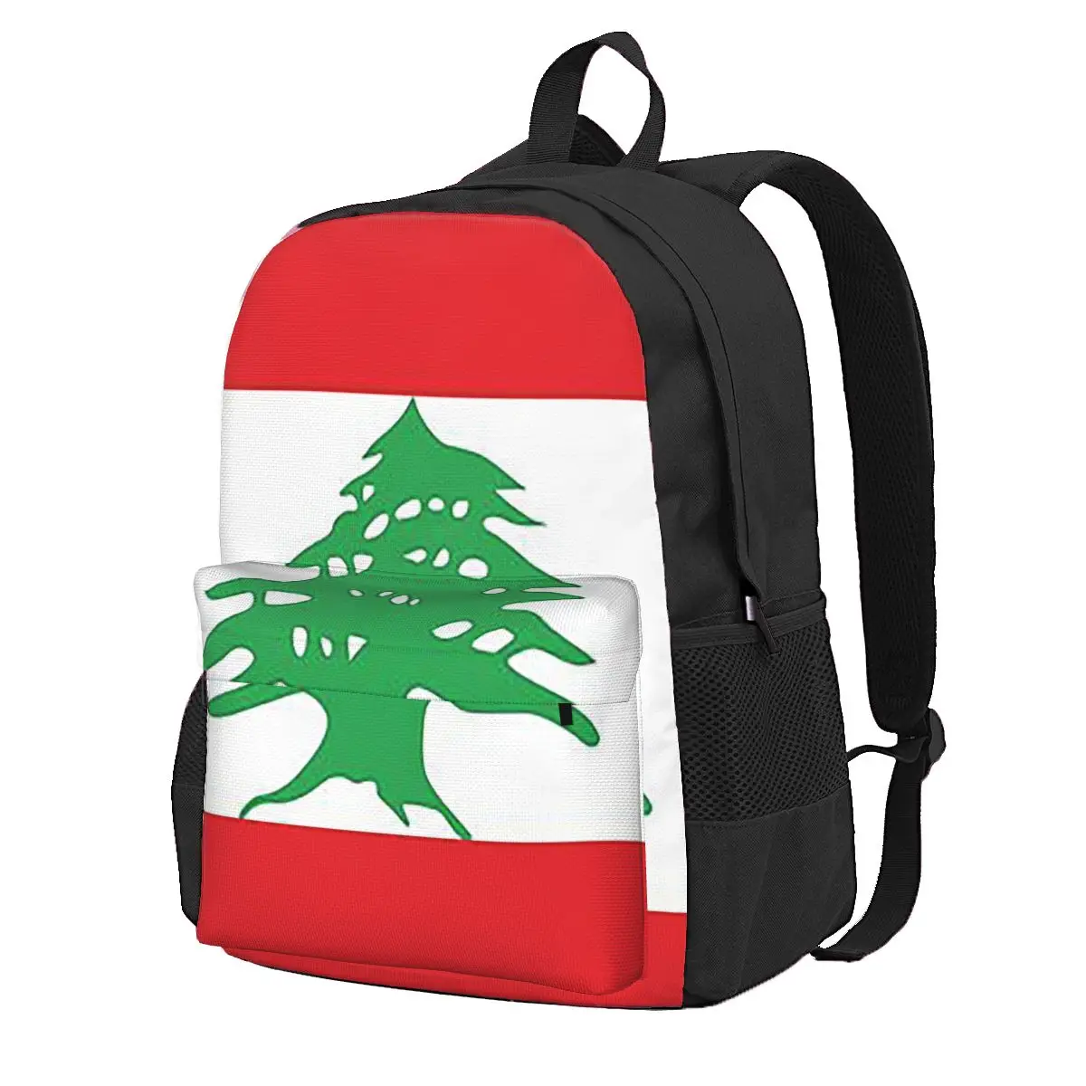 Flag Of Lebanon Student Backpa - Women Bags Lebanon recension och pris
