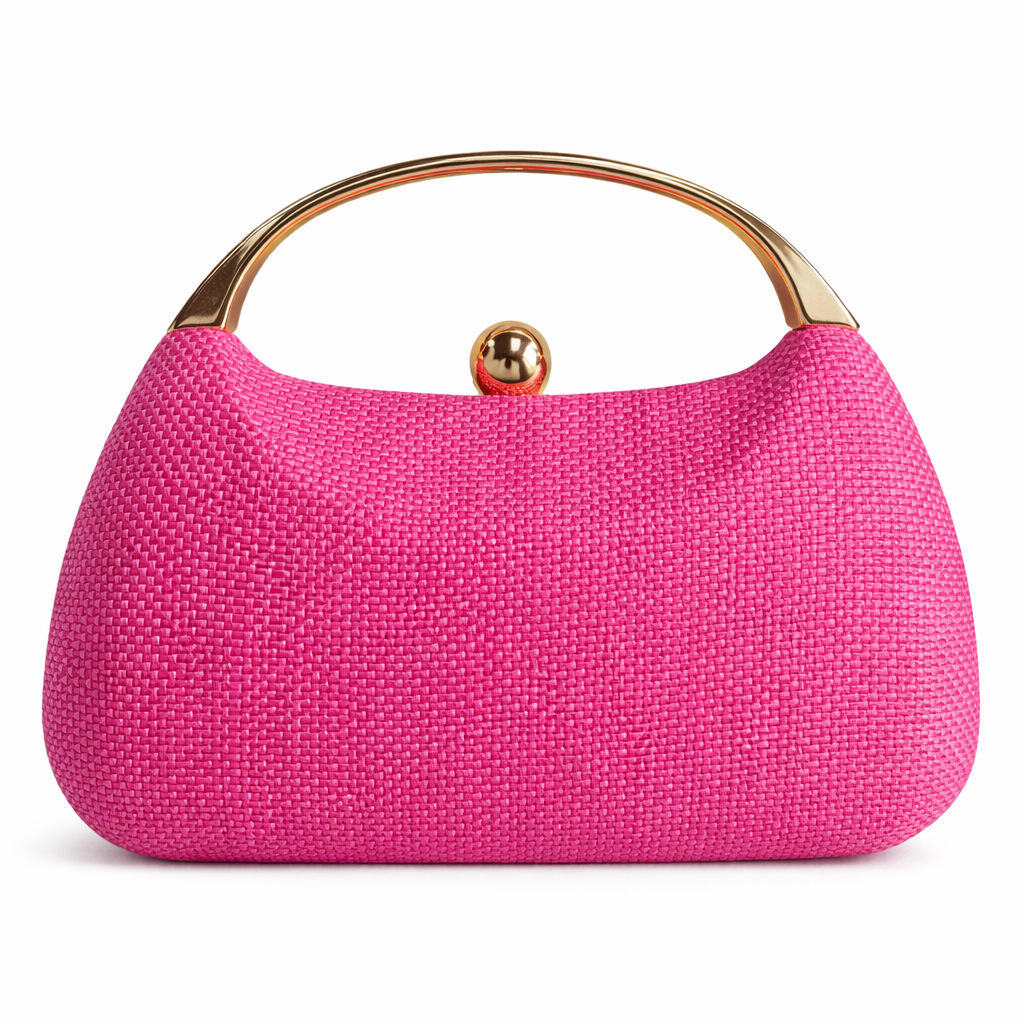 Fashion Elegant Straw Woven Cl - Women Handheld Bags recension och pris