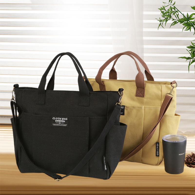 Canvas Tote Bag, Thickened Mul - Women Handheld Bags recension och pris