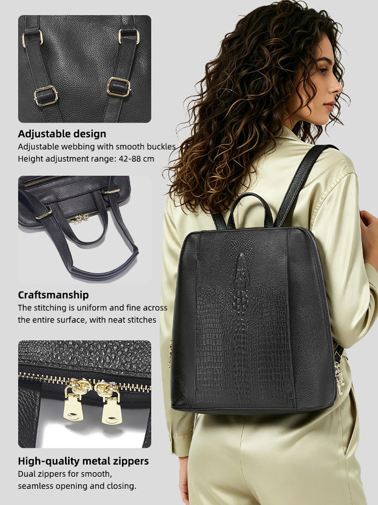 Zency Women's Crocodile Leathe - Women Bags H&M recension och pris